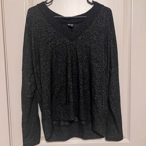 Buffalo David Bitton Charcoal V-Neck Sweatshirt